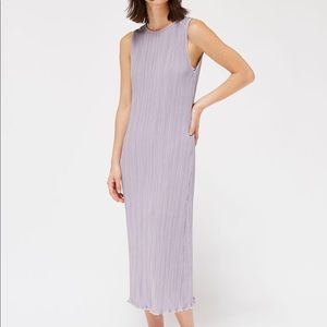 Lacausa pleated maxi dress Xs like Issey miyaki
